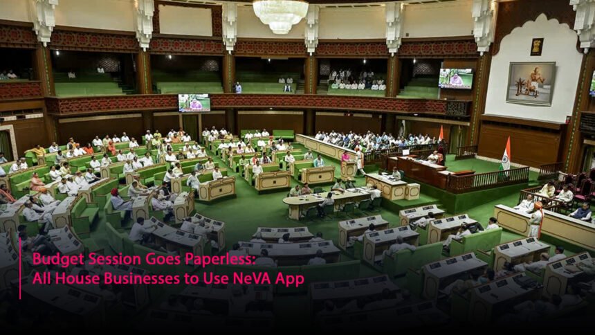 Budget Session Goes Paperless
