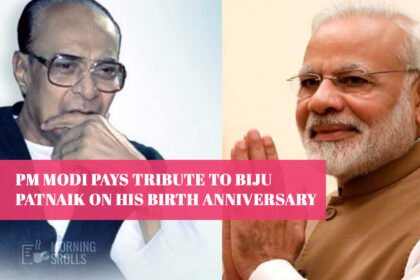 PM Modi Pays Tribute to Biju Patnaik on His Birth Anniversary