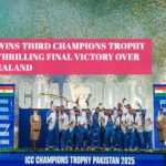 India Wins Third Champions Trophy with Thrilling Final Victory Over New Zealand