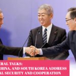 Trilateral Talks Japan, China, and South Korea Address Regional Security and Cooperation